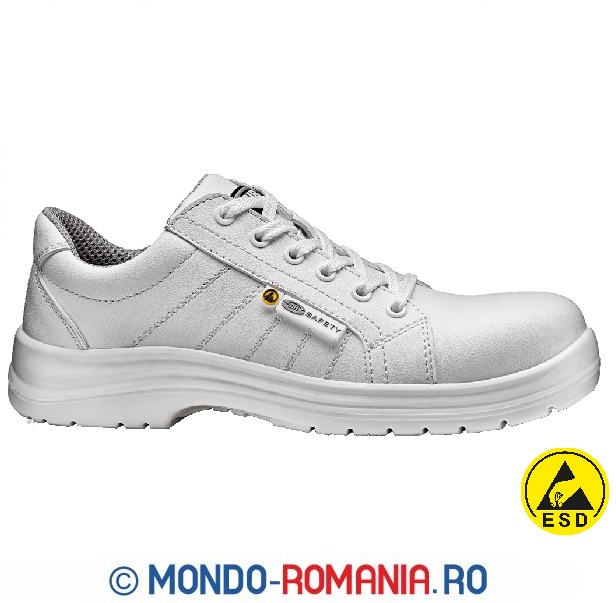 Pantofi albi de protectie METAL - FREE